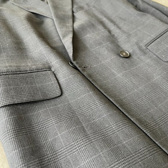 H&M Oversized Grey/Blue Blazer - Picture 4 of 8